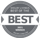 Logo - Shelby Living's Best Of The Best 2021 Winner. shelbyliving.com
